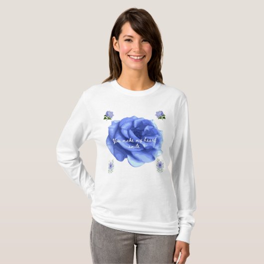 Smiling heart t-shirt (Voorkant volledig)