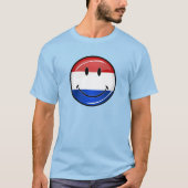 Smiling Holland, Nederlandse vlag T-shirt (Voorkant)