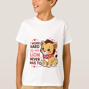 Smiling Lion Cub – Schattige Happy Baby Lion T-shi T-shirt