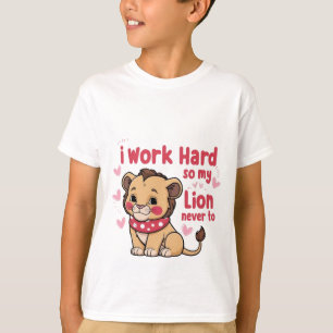 Smiling Lion Cub – Schattige Happy Baby Lion T-shi T-shirt
