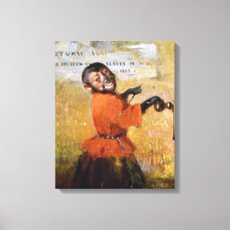 Smiling Monkey Canvas Afdruk