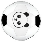 Smiling Panda Face Voetbal – Leuke dierensport (Gedraaid)