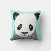 Smiling Panda Kussen (Voorkant)