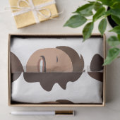 Smiling People Happy Face Tissuepapier (Geschenk)