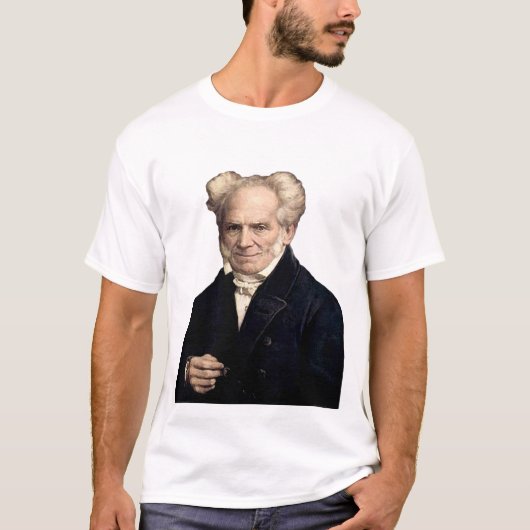 Smiling Schopenhauer T-shirt (Voorkant)