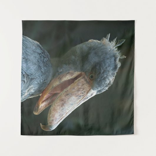 Smiling Shoebill Wandkleed (Voorkant (horizontaal))