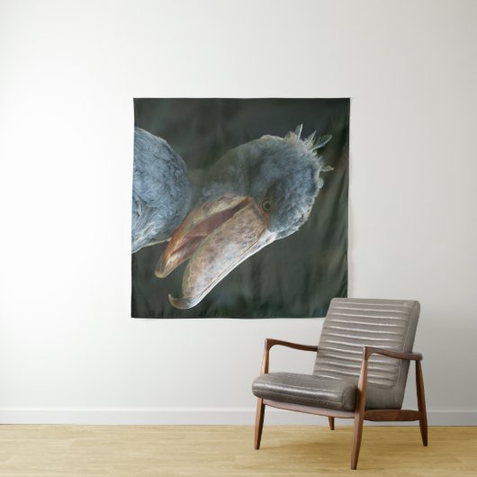 Smiling Shoebill Wandkleed (In Situ (horizontaal))