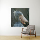 Smiling Shoebill Wandkleed (In situ)