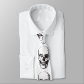 Smiling Skull Custom Stropdassen (Gebonden)