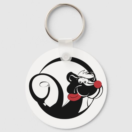 Smiling Skunk Sleutelhanger (Voorkant)