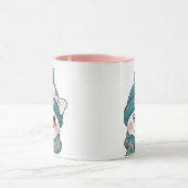 Smiling Snowman Face Name Christmas bow Mok (Midden)