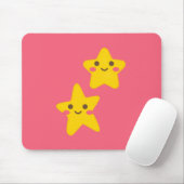 Smiling Stars Mousepad Muismat (Met muis)