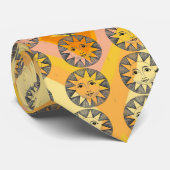 Smiling Sun Necktie Stropdas (Opgerold)