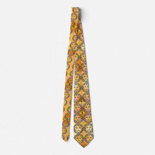 Smiling Sun Necktie Stropdas (Achterkant)