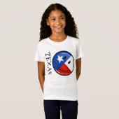 Smiling Texas Flag T-shirt (Voorkant volledig)
