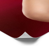 Smiling Woman In Red Bikini Poster (Hoek)