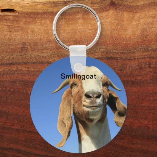 Smilingoaat Sleutelhanger (Voorkant)