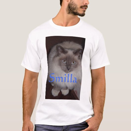 Smilla the Birman Cat T-shirt (Voorkant)
