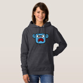 Smilo Angry Face Hoodi Hoodie (Voorkant volledig)