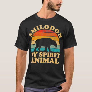 Smilodon is mijn dierlijk zoet Saber Tooth Tiger P T-shirt