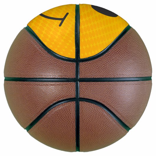 Smily Emoji Basketbal (Rechts)