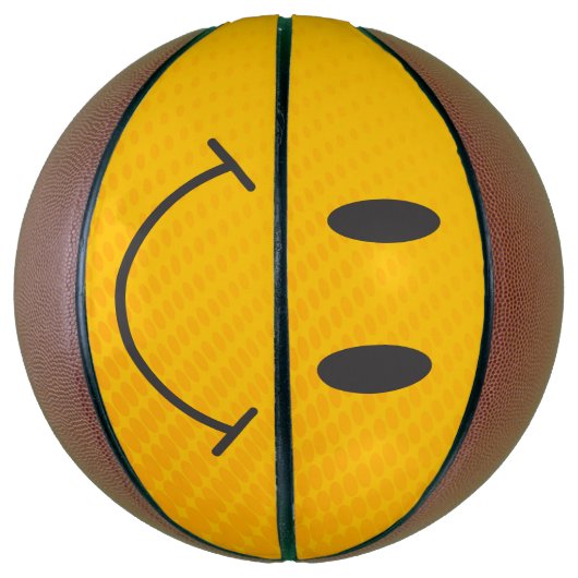 Smily Emoji Basketbal (Verticaal)