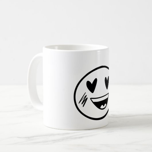 SMILY EMOJI KOFFIEMOK (Voorkant links)