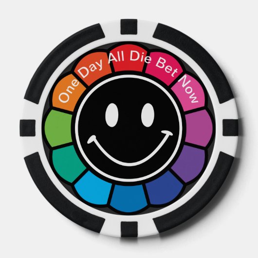 SmirkSmile Blooming Poker Chips (Voorkant)