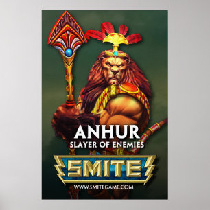 SMITE: Angoers, laag enemie Poster