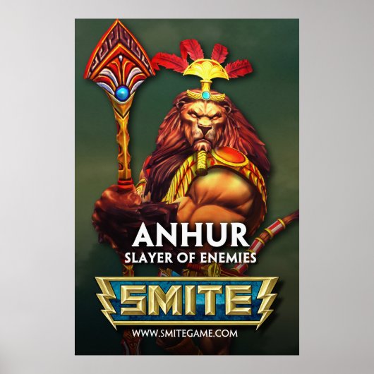 SMITE: Angoers, laag enemie Poster (Voorkant)