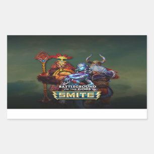 SMITE: Goden Rechthoekige Sticker