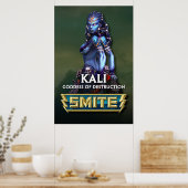 SMITE: Kali, godin van vernietiging Poster (Keuken)
