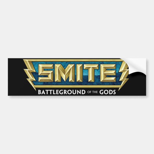 SMITE-Logo-slagveld van de goden Bumpersticker (Voorkant)