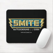 SMITE-Logo-slagveld van de goden Muismat (Met muis)