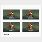 SMITE: Ra, de zon God Rechthoekige Sticker (Vel)