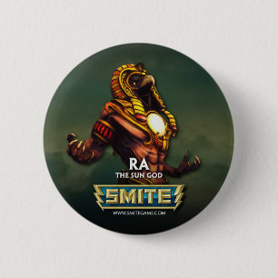 SMITE: Ra, de zon God Ronde Button 5,7 Cm