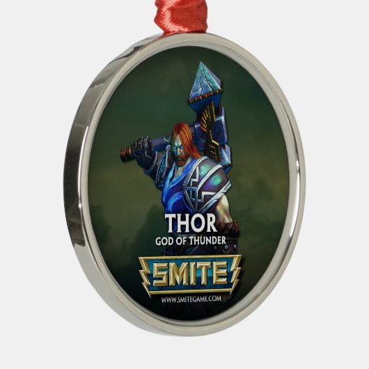 SMITE: Thor, God van Thunder Metalen Ornament (Rechts)
