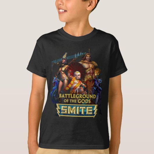 SMITE: Vijf goden speciale PAX-editie T-shirt (Voorkant)