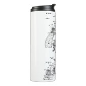 Smith and Wesson Hammerless Pistol 1898 Patent Thermosbeker (Gedraaid links)