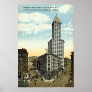 Smith Building Seattle 1915  Poster