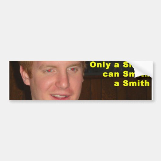 Smith Bumpersticker (Voorkant)