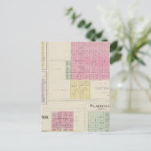 Smith Center, Gould City, Motor, Webster, Kansas Briefkaart (Staand voorkant)