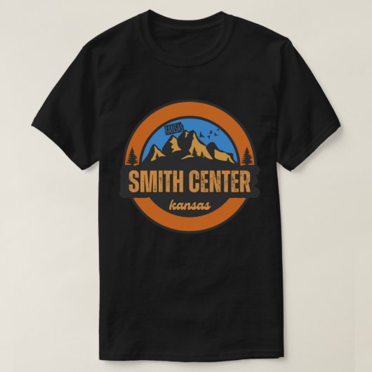 Smith Center, Kansas T-shirt (Design voorkant)