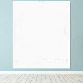 Smith Chart Radio Frequency Engineering Canvas Afdruk (Insitu (Houten vloer))