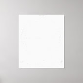 Smith Chart Radio Frequency Engineering Canvas Afdruk (Voorkant)