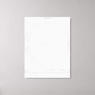 Smith Chart Radiofrequentie-engineering Canvas Afdruk