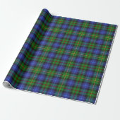 Smith Clan Scottish Tartan Pset Pattern Cadeaupapier (Uitgerold)
