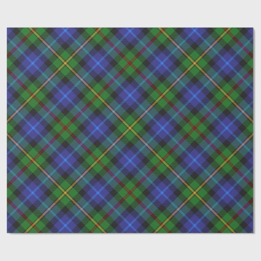 Smith Clan Scottish Tartan Pset Pattern Cadeaupapier (Vlak)