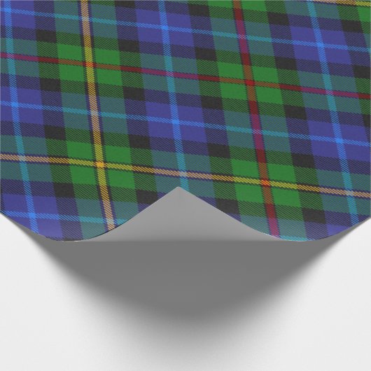 Smith Clan Scottish Tartan Pset Pattern Cadeaupapier (Hoek)