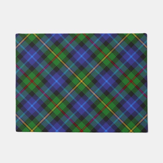 Smith Clan Scottish Tartan Pset Pattern Deurmat (Voorkant)